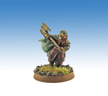 Gimli 28mm helm's deep fellowship of the ring la compagnia dell'anello games workshop gw lotr