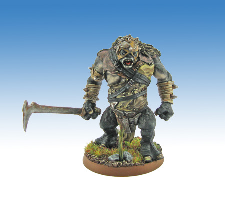 Buhrdur capo troll games workshop 28mm lotr mordor