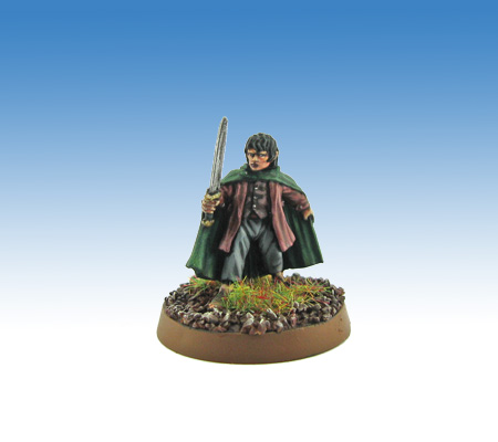 Frodo 28mm Fellowship of the ring il signore degli anelli games workshop lotr