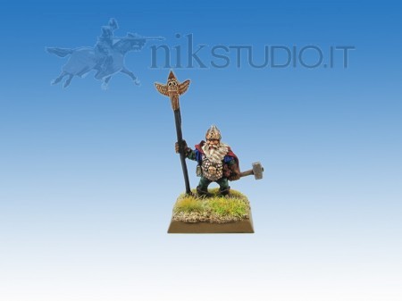 Ral Partha Dwarf Standard Bearer