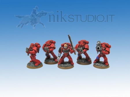 Blood Angels tactical squad